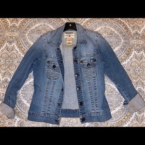 True Religion Ladies jean jacket Size L